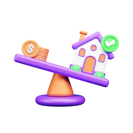 Home Instability  3D Icon