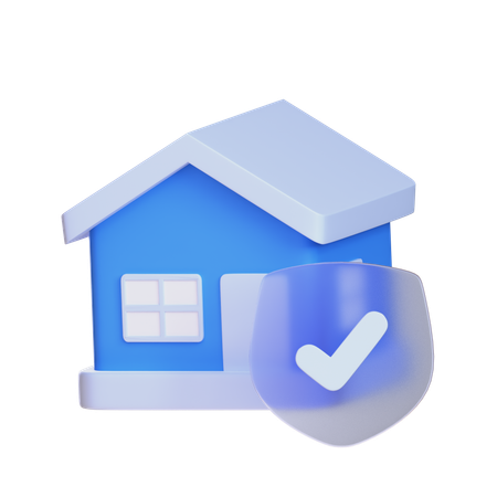 Home Insurance  3D Icon