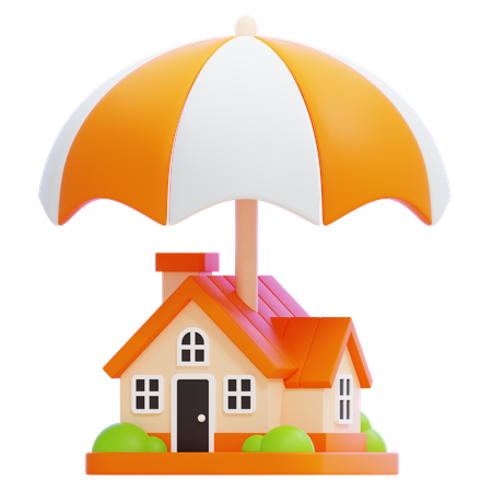 Home Insurance  3D Icon