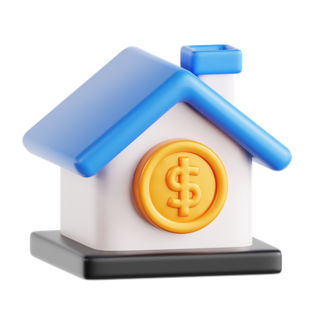 Home Insurance  3D Icon
