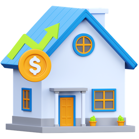 Home Investment  3D Icon