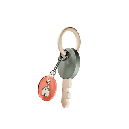 Home Key  3D Icon