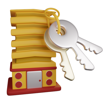 Home Key  3D Icon