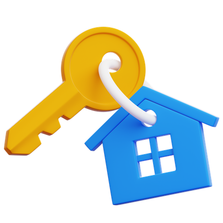 Home Key  3D Icon