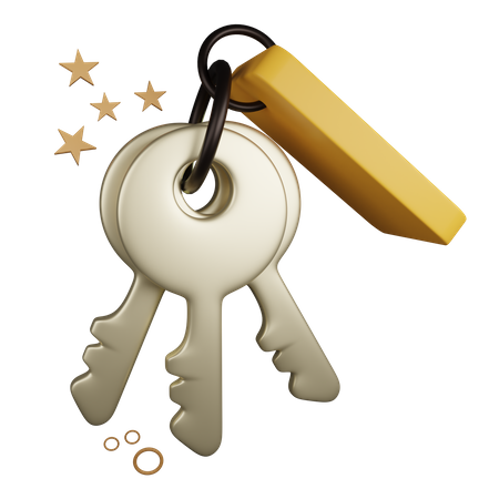 Home Key  3D Icon