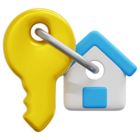Home Key  3D Icon