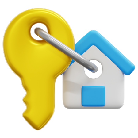 Home Key  3D Icon