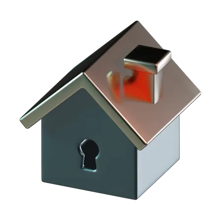 Home Keyhole  3D Icon