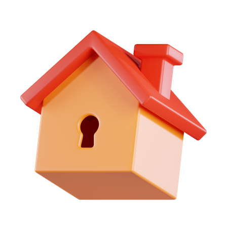 Home Keyhole  3D Icon