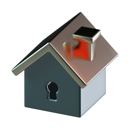 Home Keyhole  3D Icon
