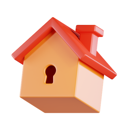 Home Keyhole  3D Icon