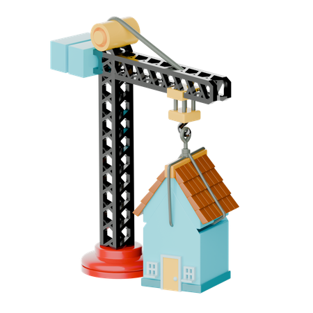Home Lifting  3D Icon