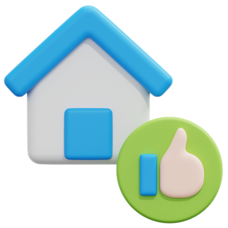 Home Like  3D Icon
