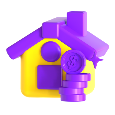 Home Loan  3D Icon