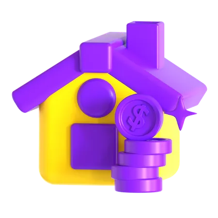 Home Loan  3D Icon