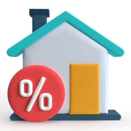 Home Loan  3D Icon