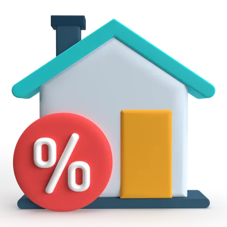 Home Loan  3D Icon