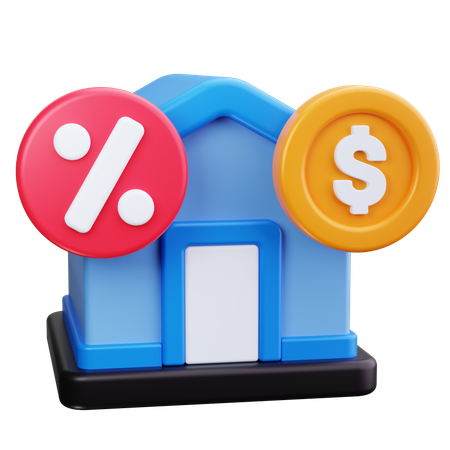 Home Loan  3D Icon