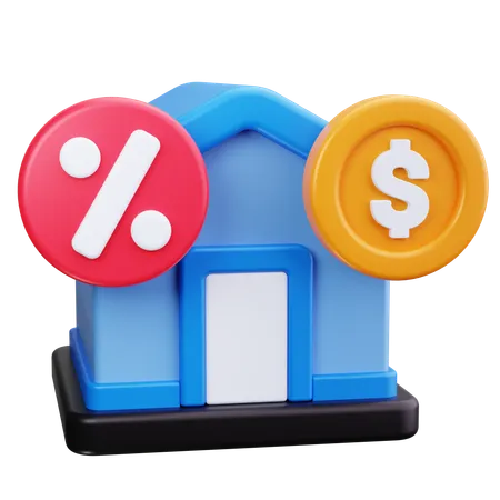 Home Loan  3D Icon