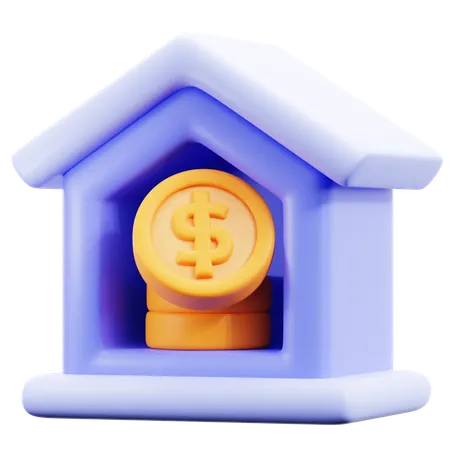 Home loan  3D Icon