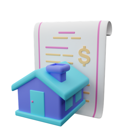 Home loan  3D Icon