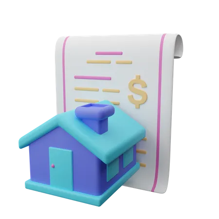 Home loan  3D Icon