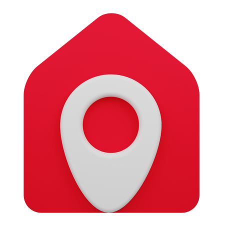 Home Location  3D Icon