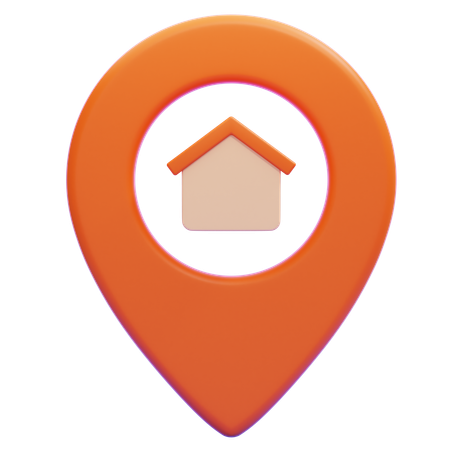 HOME LOCATION  3D Icon