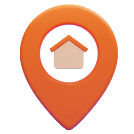 HOME LOCATION  3D Icon