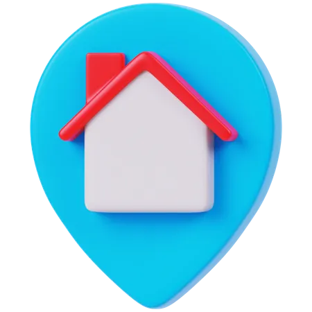 Home Location  3D Icon