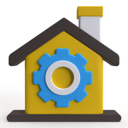 Home Management  3D Icon