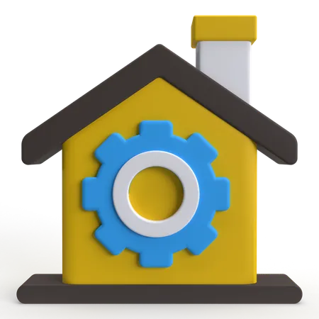 Home Management  3D Icon