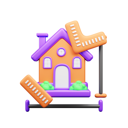 Heimmessung  3D Icon