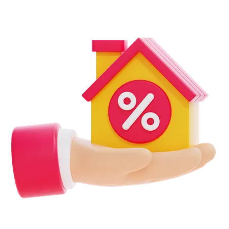 HOME MORTGAGE  3D Icon