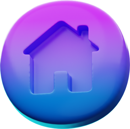 Home Page 3D Icon