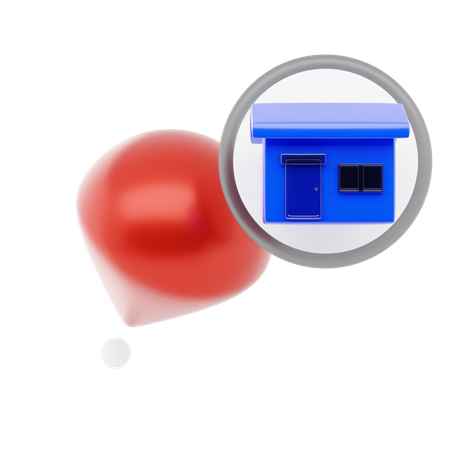 Home Pin  3D Icon