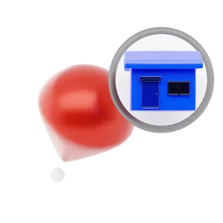 Home Pin  3D Icon