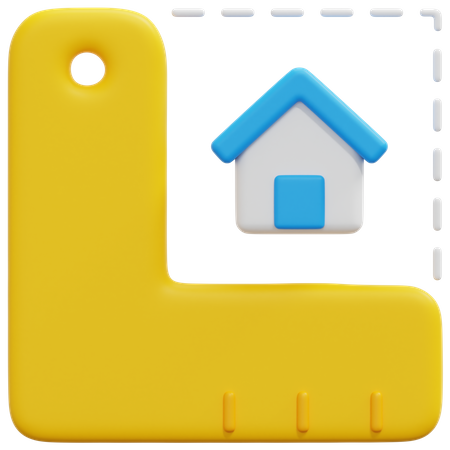 Home Plan  3D Icon