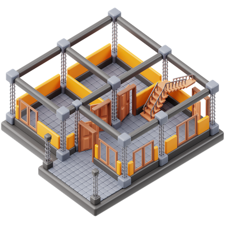 Home Planning  3D Icon