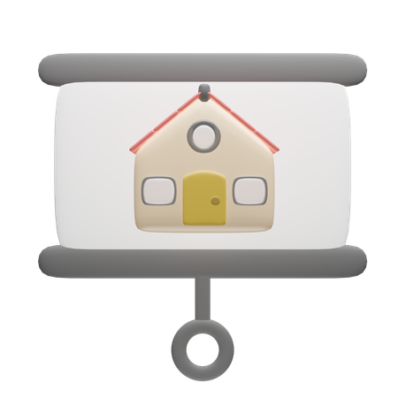 Home Presentation  3D Icon