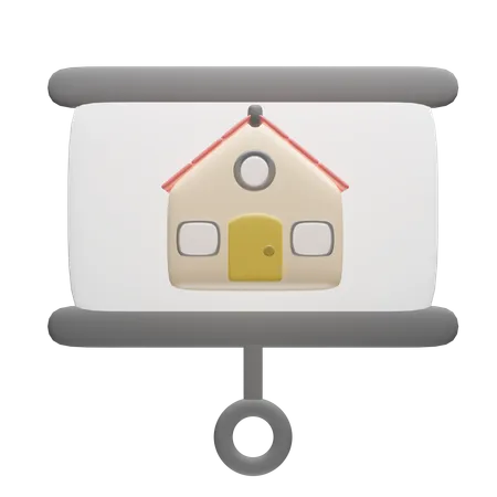 Home Presentation  3D Icon