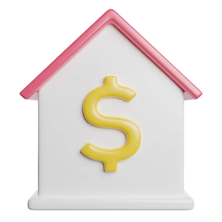 House Estate Property 3D Icon