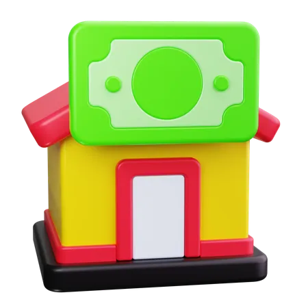 Home Price  3D Icon