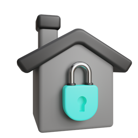 Home Protection  3D Icon