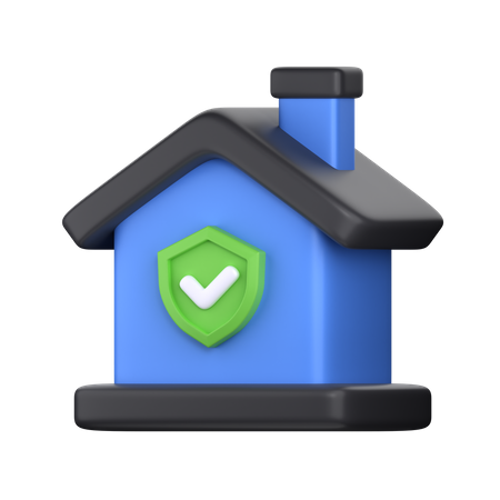 Home Protection  3D Icon