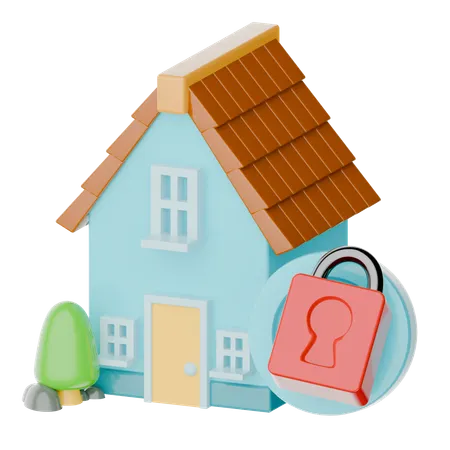 Home Protection  3D Icon
