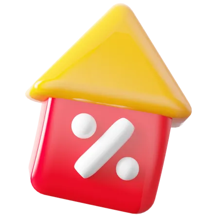 Heimrabatt  3D Icon