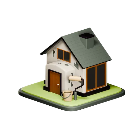 Home Renovation  3D Icon
