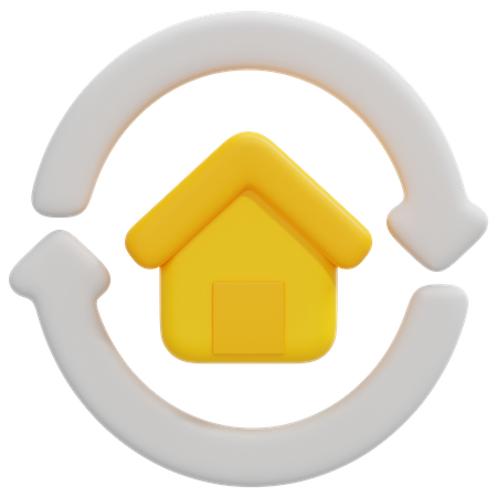 Home Renovation  3D Icon