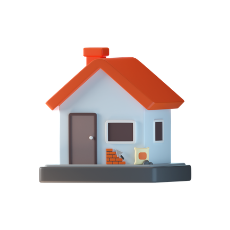 Home Renovation  3D Icon